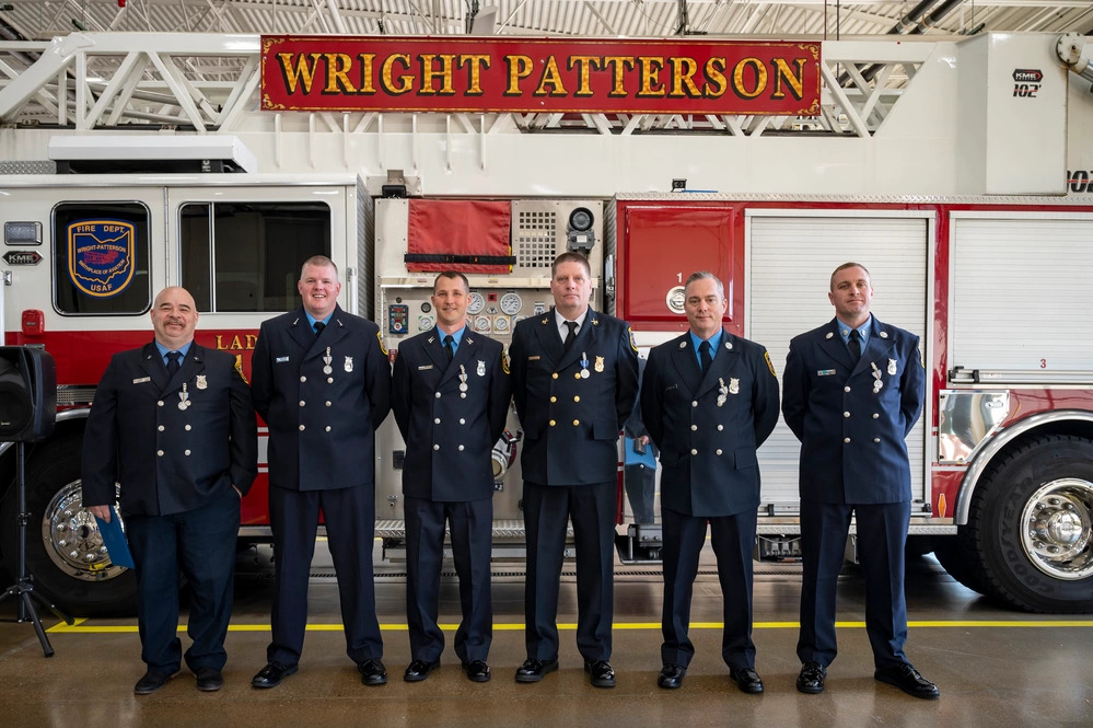 Wright-Patterson firefighters