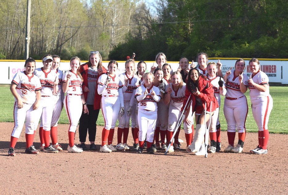 Lady Indians softball team
